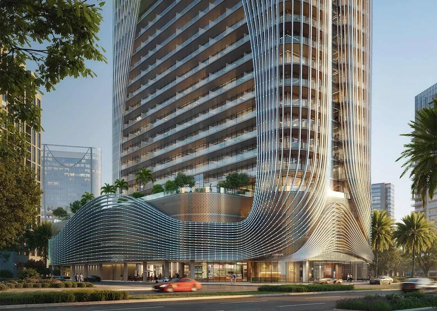 Binghatti Skyhall render 2
